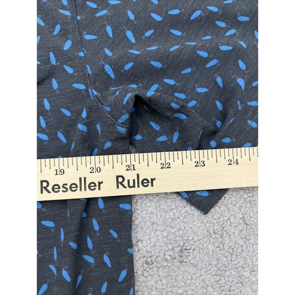 Huk Button Down Shirt Mens Medium Fishing Kona Lure Splash Performance Print NWT - Picture 11 of 11